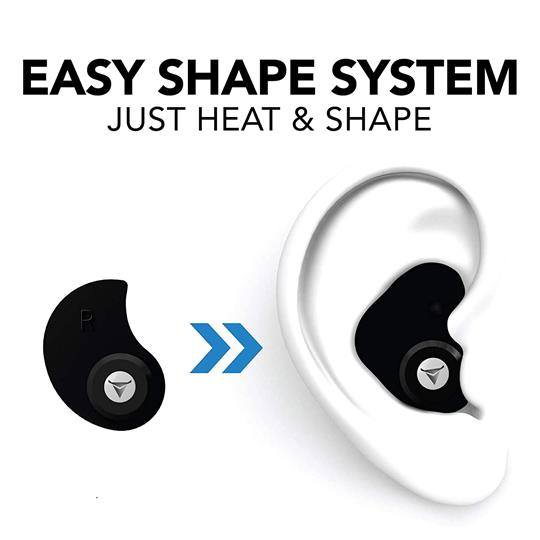 Decibullz High Fidelity Earplugs | Black