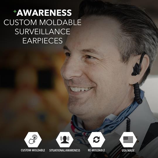 Decibullz Surveillance Earpieces + Awareness | Black