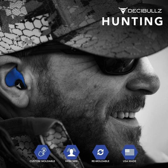 Decibullz Earplugs | Blue