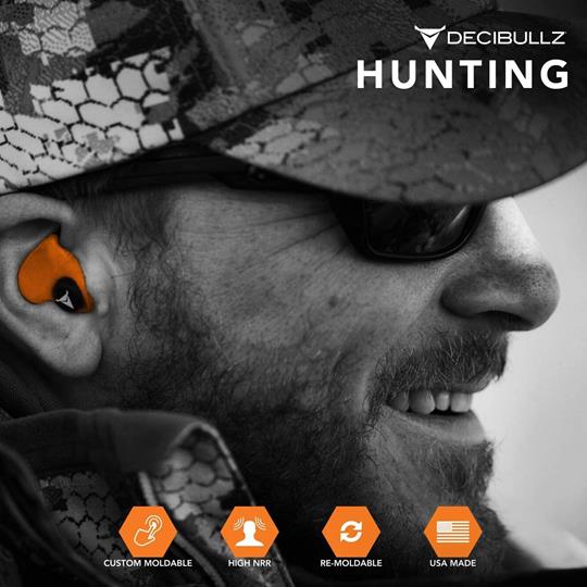 Decibullz Earplugs | Orange