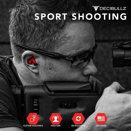 Decibullz Earplugs | Red