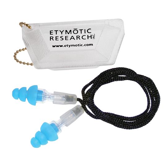 Etymotic ER20 ETY Plugs | High Fidelity Earplugs | Standard Fit (Blue)