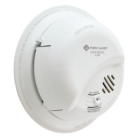 First Alert CO5120BN Hard-Wired Carbon Monoxide Alarm with Backup
