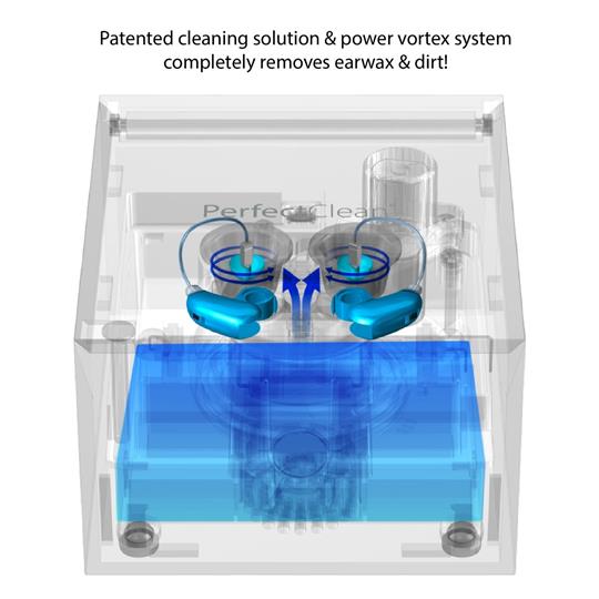 PerfectClean Hearing Aid Cleaning System