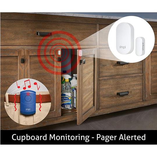 SiMPL Technologies Wander Alert Wireless Door Sensor & Alarm Kit