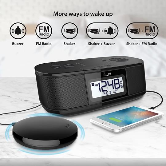 iLuv TimeShaker Super Vibrating Alarm Clock