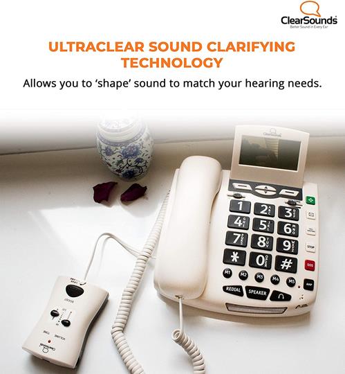 ClearSounds IL95 UltraClear Portable Phone Amplifier