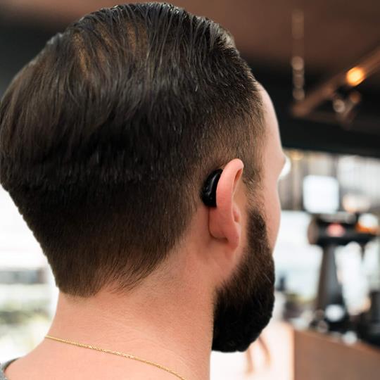 Lucid Hearing Engage OTC Hearing Aids | Android | Black (Pair)