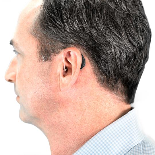 Lucid Hearing Engage OTC Hearing Aids | Android | Black (Pair)