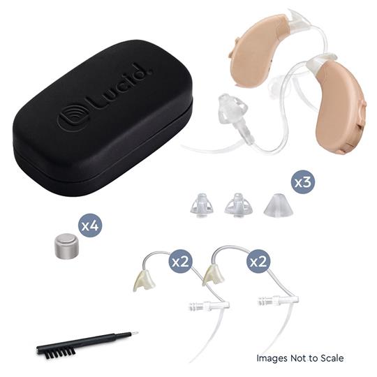 Lucid Hearing Enrich Pro BTE | Behind-the-Ear OTC Hearing Aids (Pair)