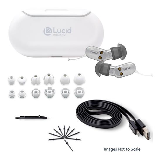 Lucid Hearing Fio | Rechargeable In-the-Ear OTC Hearing Aids