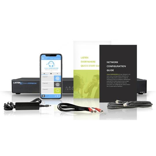 Listentech Listen EVERYWHERE Four Channel Server - Assistive Listening for Smart Phones