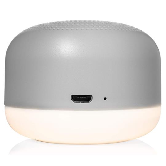 Yogasleep Travel Mini Sound Machine with Night Light | Grey