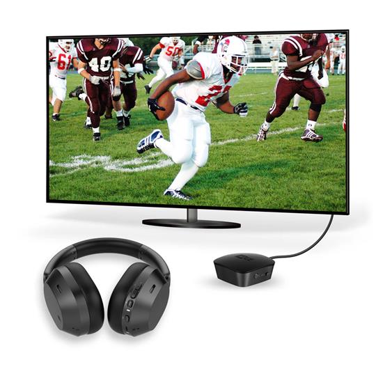 Matrix Cinema 3D Wireless TV Headphones + Connect Transmitter
