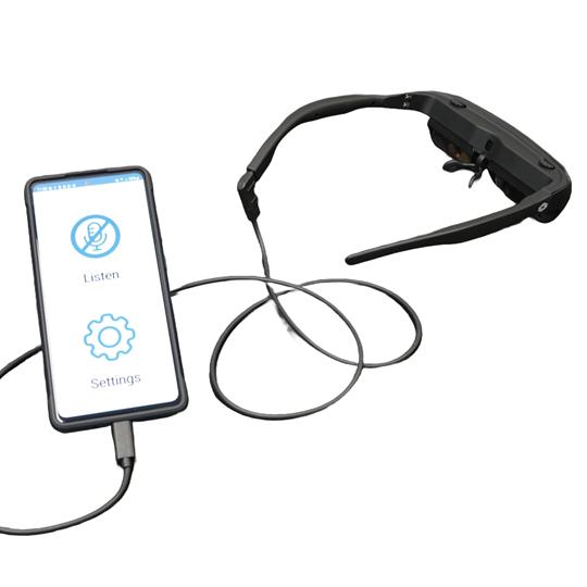 NuCaption | Real-Time Captioning Solution for Deaf & Deaf-Blind
