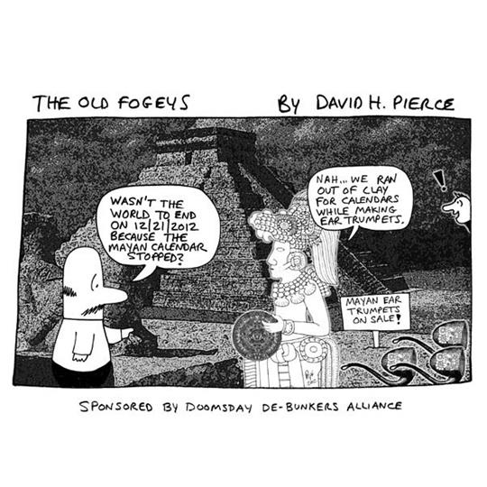 The Old Fogeys Treasury | Deaf Cartoon Sketch Book