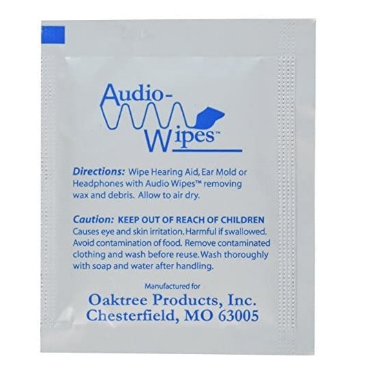 Audiowipes Singles 100 Count