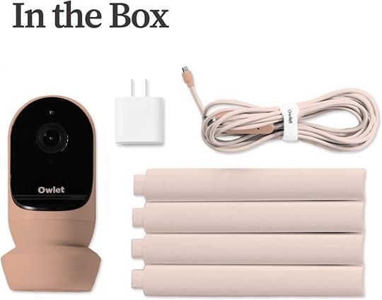 Owlet Cam 2 | Smart HD Video Baby Monitor | Dusty Rose