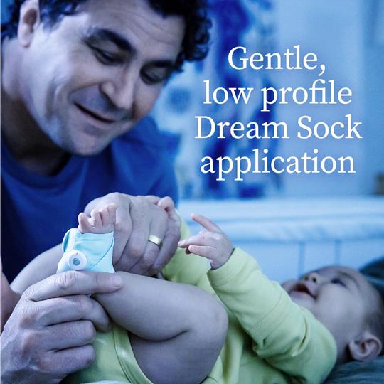 Owlet Dream Sock | Smart Baby Monitor | Deep Sea Green