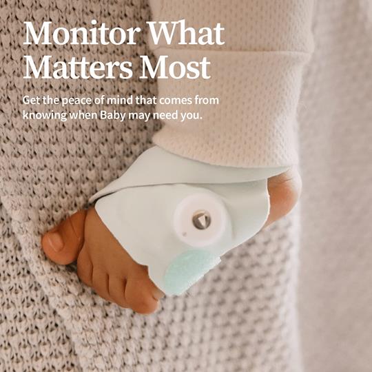 Owlet Dream Sock | Smart Baby Monitor | Mint