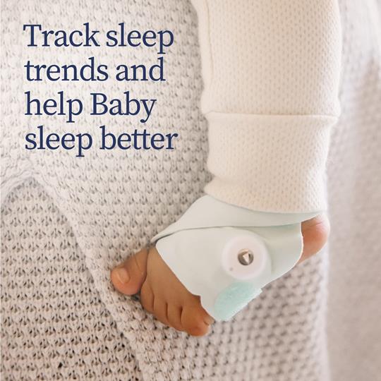 Owlet Dream Sock | Smart Baby Monitor | Dusty Rose