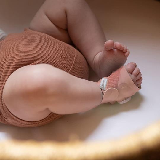 Owlet Dream Sock | Smart Baby Monitor | Dusty Rose