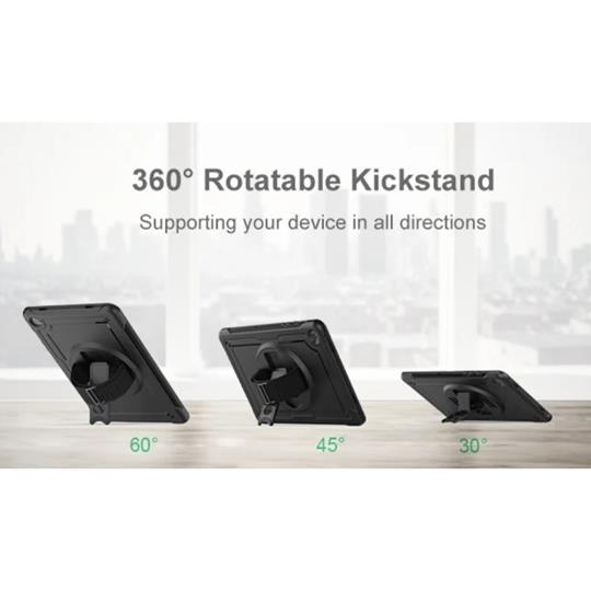 Caption Companion Protective Case with Rotatable Kickstand