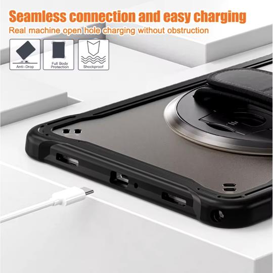 Caption Companion Protective Case with Rotatable Kickstand