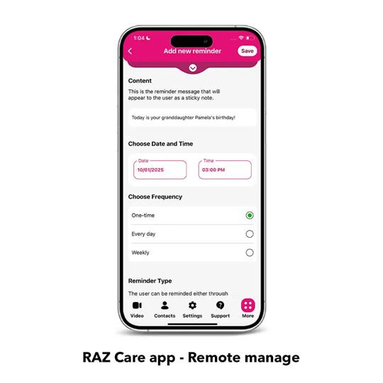 RAZ Memory Cell Phone for Seniors | Unlocked (Verizon, AT&T, T-Mobile compatible)