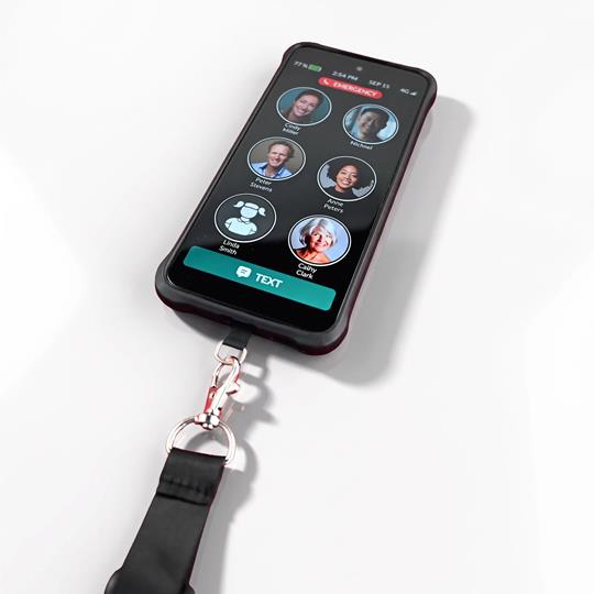 Lanyard for RAZ Memory Cell Phone