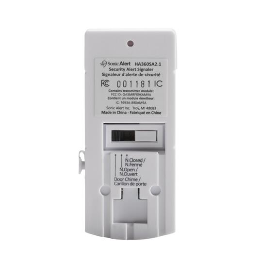 Sonic Alert HomeAware HA360SA2.1 Doorbell / Multi-Purpose Transmitter