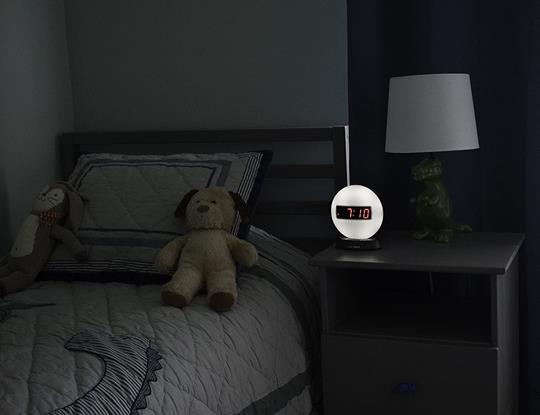 Sonic Glow SBW100NL Nightlight Alarm Clock