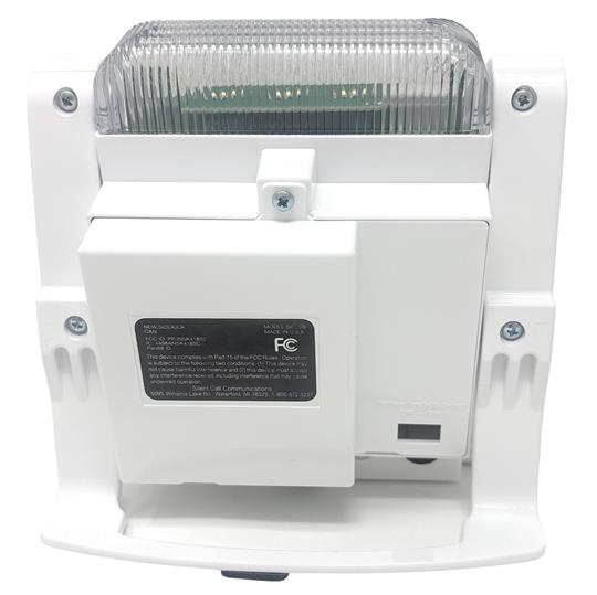 Silent Call Signature Series Wireless Doorbell Kit with Sidekick II Strobe Clock Receiver + Shaker