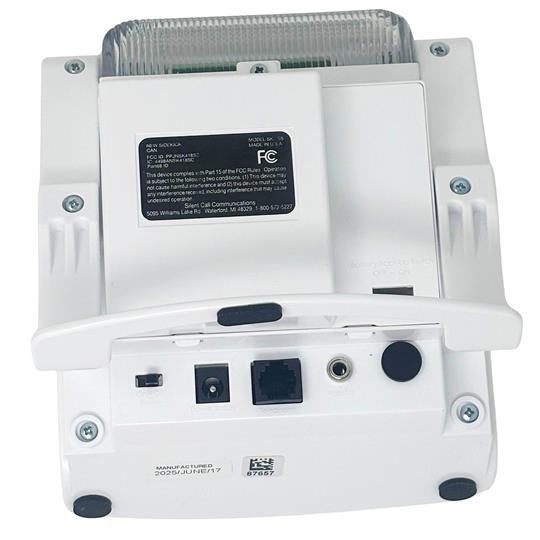 Silent Call Signature Series Wireless Doorbell Kit with Sidekick II Strobe Clock Receiver + Shaker