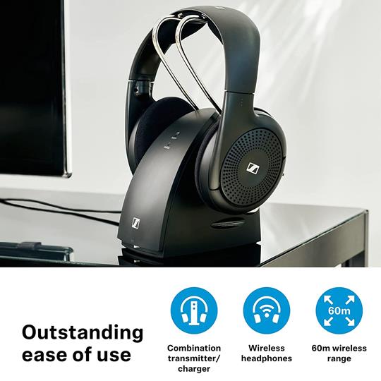 Sennheiser RS 120-W On-Ear Wireless TV Headphones