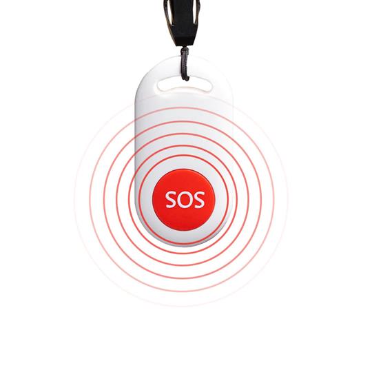SquareGlow SOS Emergency Pager Button