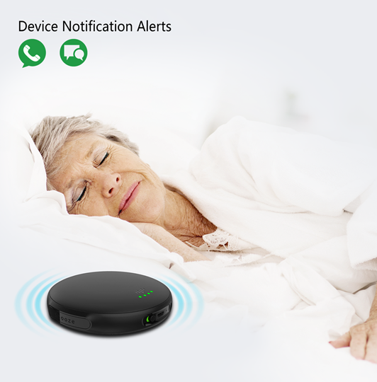 iLuv SmartShaker3 Vibration Bed Shaker Bluetooth Alarm Clock | Black