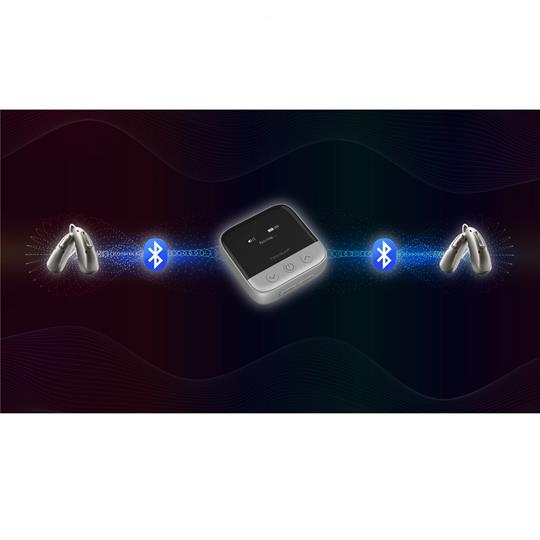 Trihear ClearTV Wireless TV Streamer for Bluetooth Hearing Aids