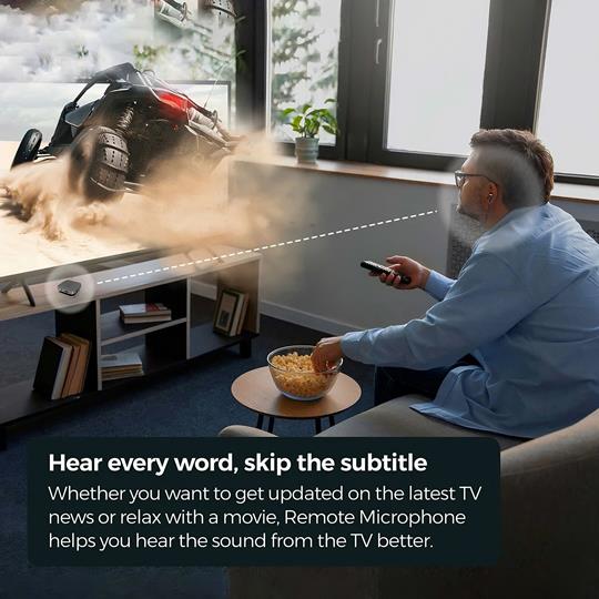 Trihear Neco Neckband Hearing Amplifier with Remote Microphone