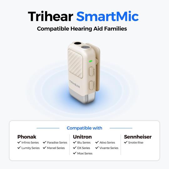 Trihear SmartMic | Wireless Smart Microphone