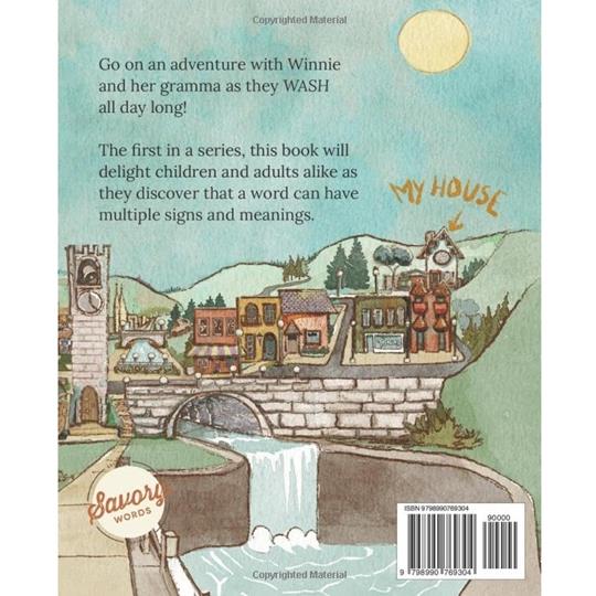 Wash - from Winnie's ASL Adventures by Deb Myers