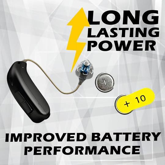 ZeniPower Scissors-Free Hearing Aid Batteries | Size 10 (60 pack)