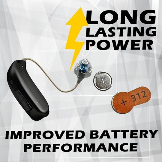 ZeniPower Scissors-Free Hearing Aid Batteries | Size 312 (60 pack)