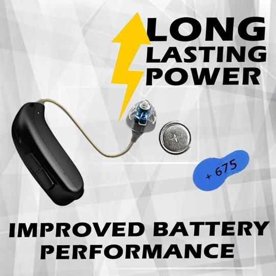 ZeniPower Scissors-Free Hearing Aid Batteries | Size 675 (60 pack)