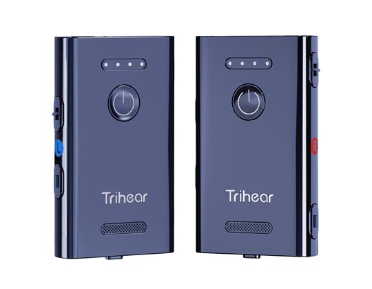 Trihear Convo More Hearing Amplifier with Remote Microphone and Over-Ear Headphone