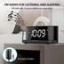 iLuv TimeShaker 5Q Wow LED Dual-Alarm Clock with Qi Wireless Charging Pad and Bed Shaker