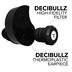 Decibullz High Fidelity Earplugs | Black