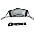 Mist Away Communication Mask with Clear, Anti-fog Window - Black