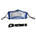 Mist Away Communication Mask with Clear, Anti-fog Window - Blue