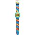 Global VibraLITE MINI Vibrating Watch with Multicolor Silicone Band